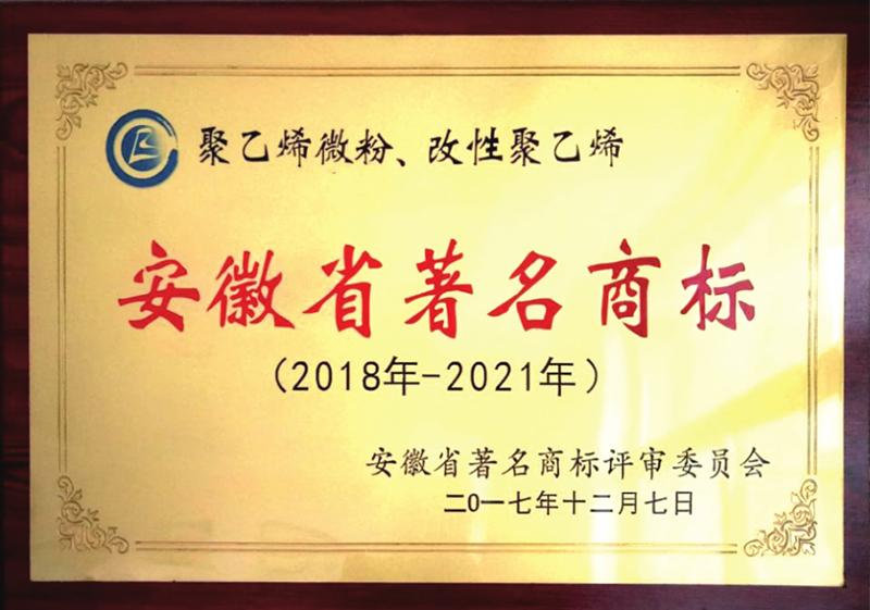 Famous trademark of Anhui Province